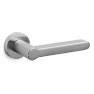 LOGO Door Handle With Yale Key Hole - B